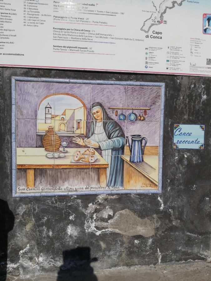 La Casina Del Pennolo, Casa Stani 60 Mq. Villa Conca dei Marini Eksteriør bilde
